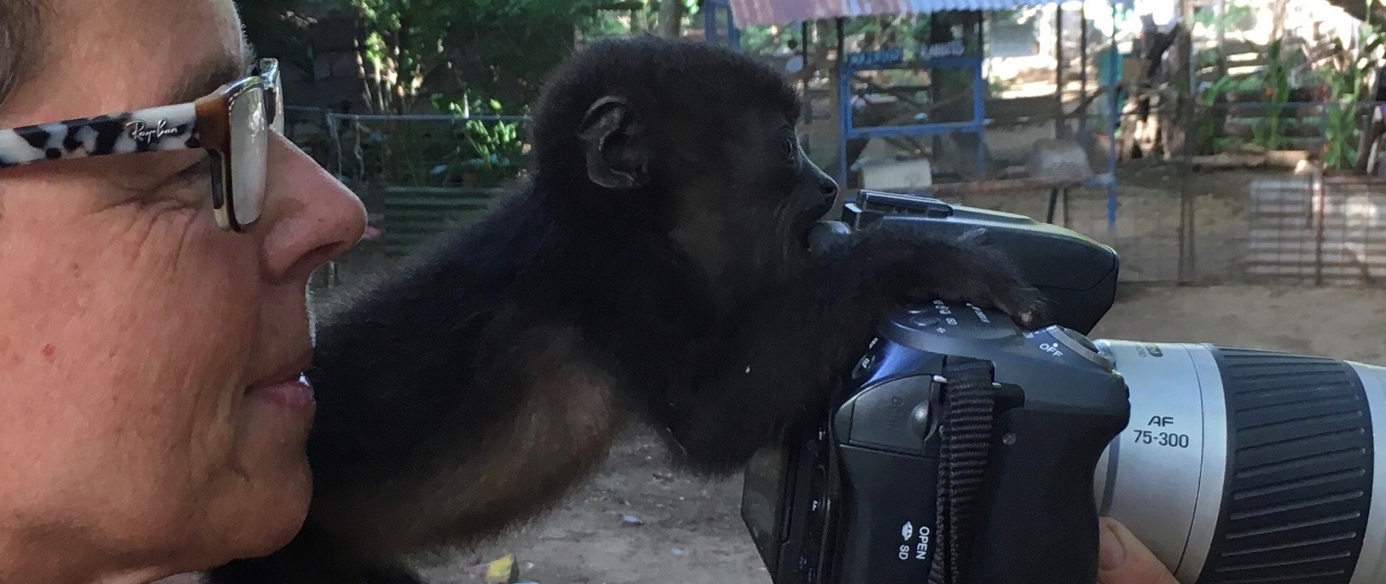 Ellen Adriaenssens with Mia Ellen Adriaenssens with Mia